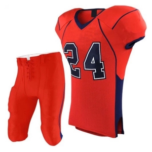 American football uniforms